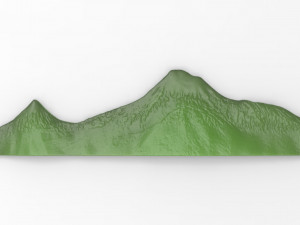 ararat mountain masis sis 3d Modelo de Impressão 3D