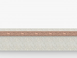 baguette deer grape stone 3D मॉडल