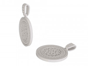 pendant jewelry infinity 3d print model 3D 打印模型