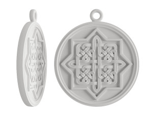 pendant jewelry infinity 3d print model 3D-Druckmodell