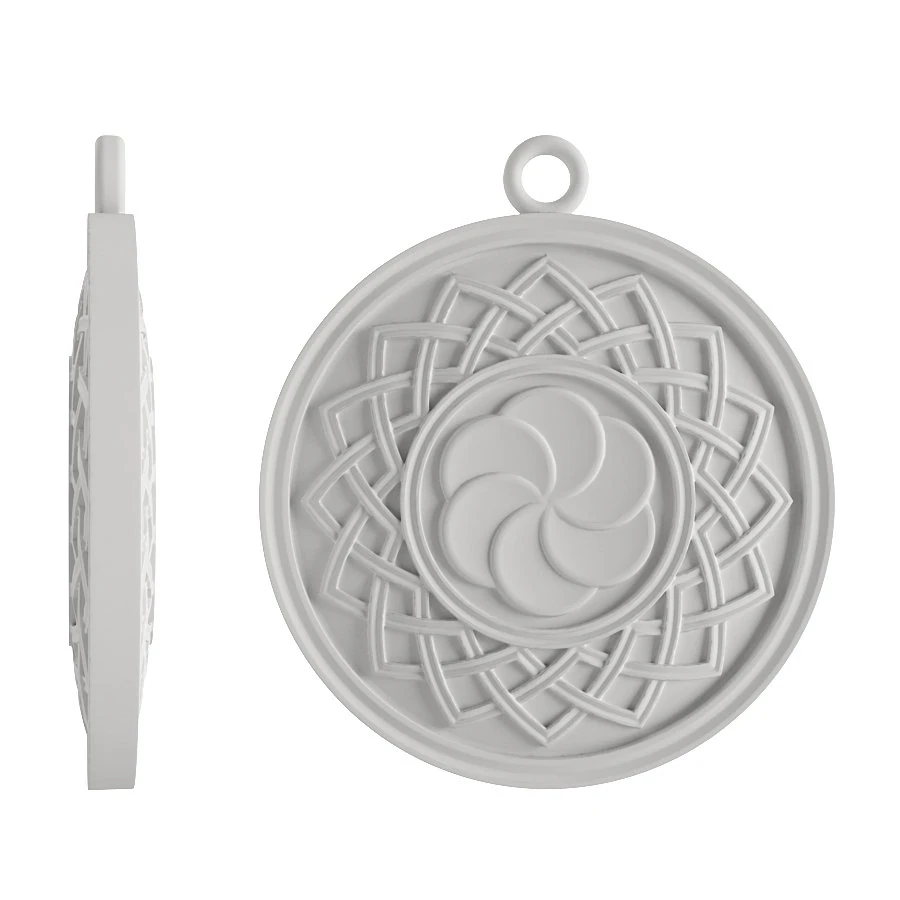 pendant jewelry infinity 3d print model 3D Print Model .c4d .max .obj .3ds .fbx .stl .blend 