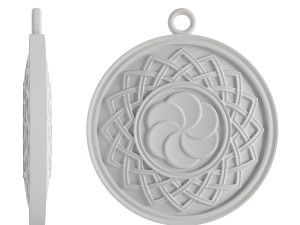 pendant jewelry infinity 3d print model 3D-Druckmodell