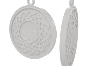 pendant jewelry infinity 3d print model 3Dプリントモデル