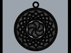 pendant jewelry infinity 3d print model 3D Print Model