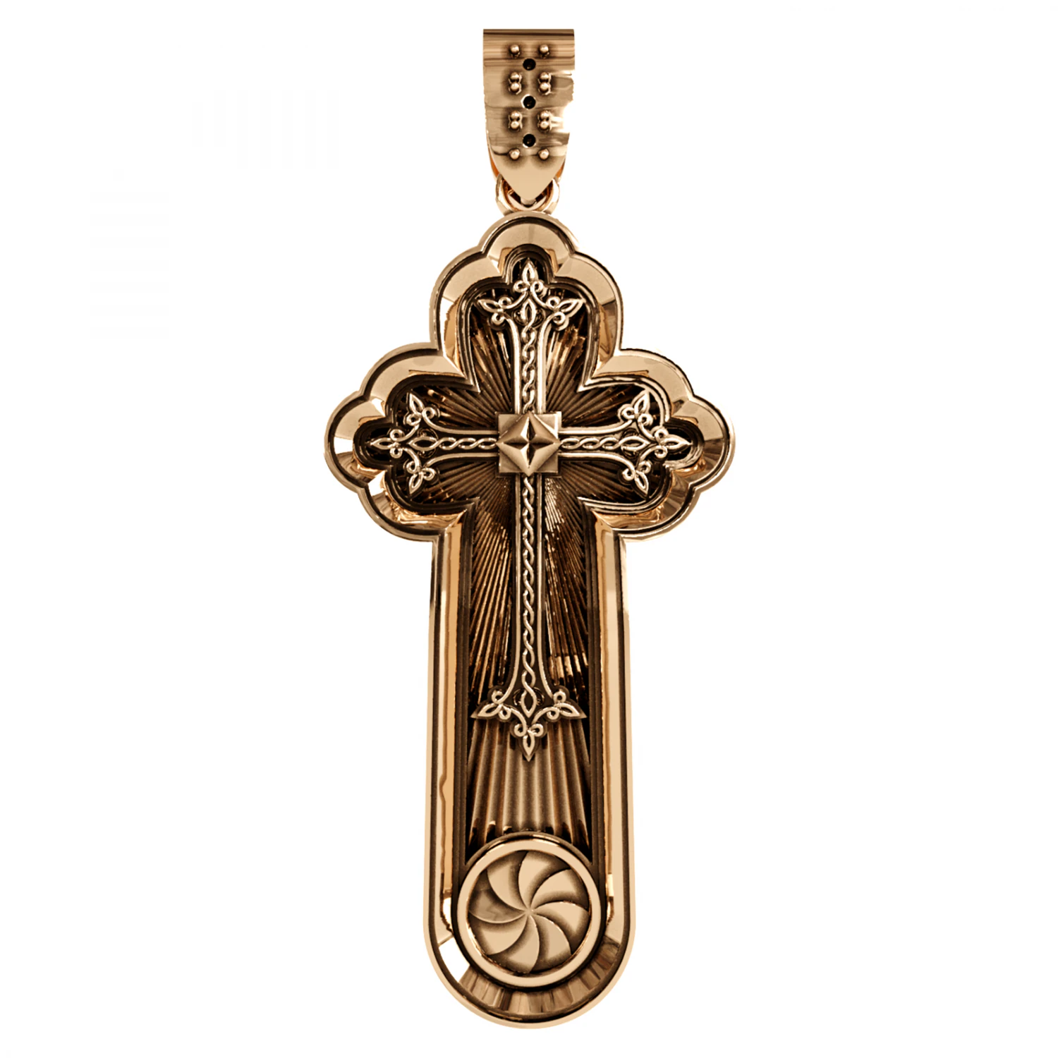 jewelry cross infinity 3D Print Model .c4d .max .obj .3ds .fbx .stl .blend 