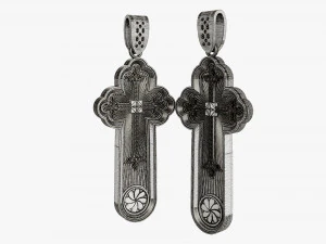 jewelry cross infinity 3D Print Model