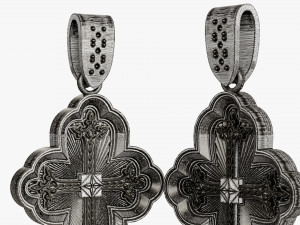 jewelry cross infinity 3D Принт Модель