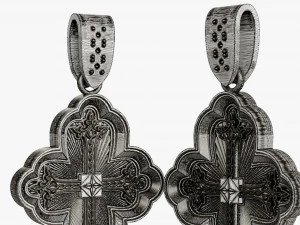 jewelry cross infinity 3D Print Model