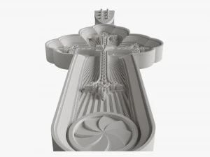 jewelry cross infinity 3D Print Model
