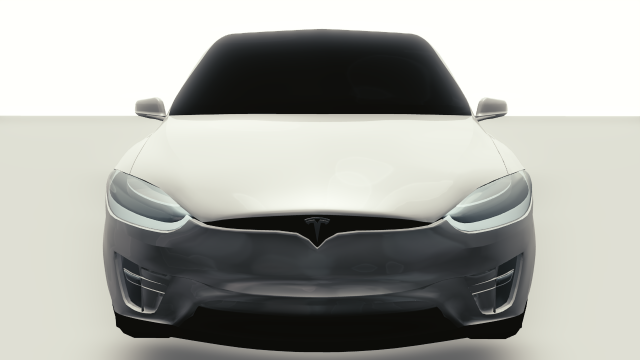 tesla model x Model 3D .c4d .max .obj .3ds .fbx .stl .blend 