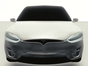 tesla model x Model 3D