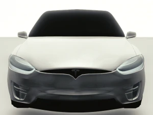tesla modelo x Modelo 3D