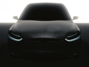 tesla model x Model 3D