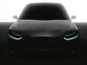 tesla model x 3D Model