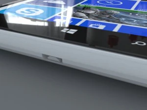 nokia lumia 1520 white 3D Model