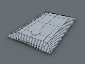 nokia lumia 1520 white 3D Модель