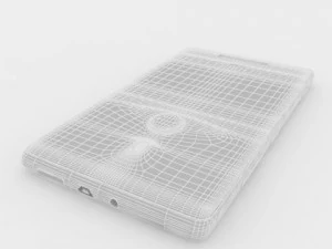 nokia lumia 925 black 3D Model