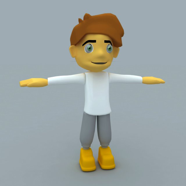 cartoon 3D 模型 .c4d .max .obj .3ds .fbx .stl .blend