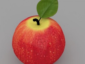 apple 3D-Modell