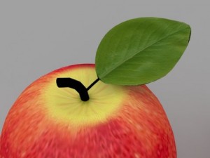 apple 3D-Modell