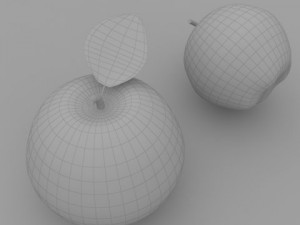 apple 3D-Modell