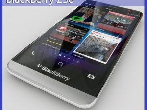 blackberry z30 3D Model