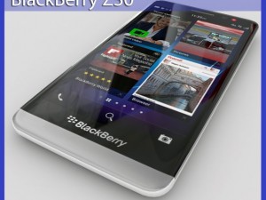 blackberry z30 3D Модель