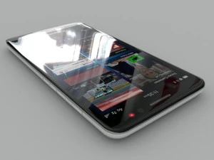 blackberry z30 3D Model