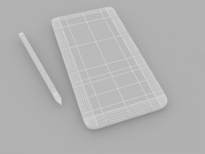 samsung galaxy note 3 pink 3D Модель
