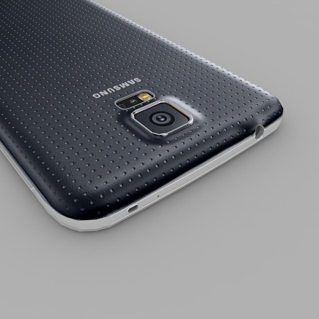 samsung galaxy s5 3D Model .c4d .max .obj .3ds .fbx .stl .blend 