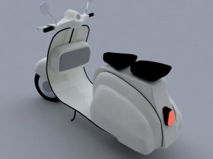 scooter 3Dモデル