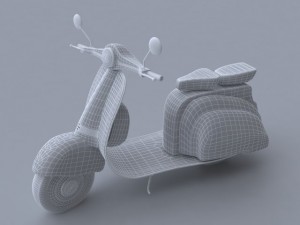 scooter 3Dモデル