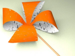 pinwheel 3D Model
