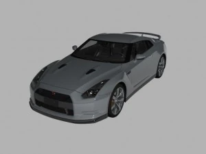 nissan gtr 3D Model