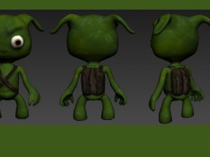 alan the alien 3D Model