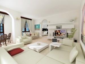 hk living room2 Modelo 3D