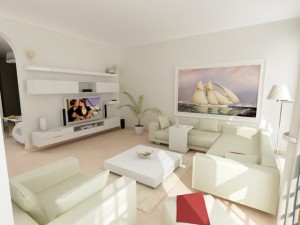 hk living room2 3D Model