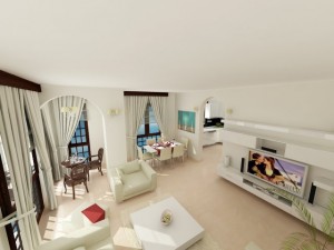 hk living room2 3D Model
