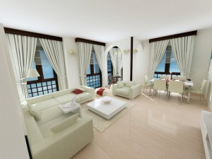 hk living room2 3D Model