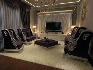 hk living room3 classic royal Model 3D