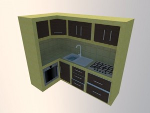 kitchen cocina Modèle 3D