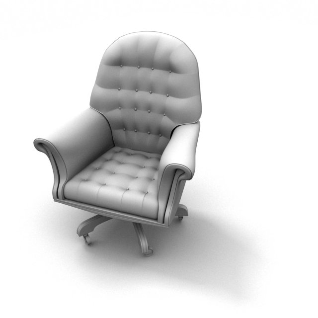 office chair 3D Модель .c4d .max .obj .3ds .fbx .stl .blend 