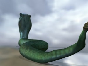 snake  lenny the snake 3D Модель