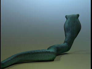 snake  lenny the snake 3D Модель