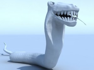 snake  lenny the snake 3D Модель