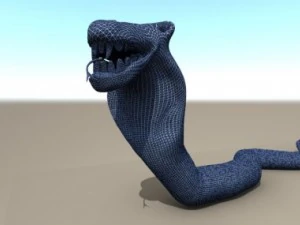 snake  lenny the snake 3D Model