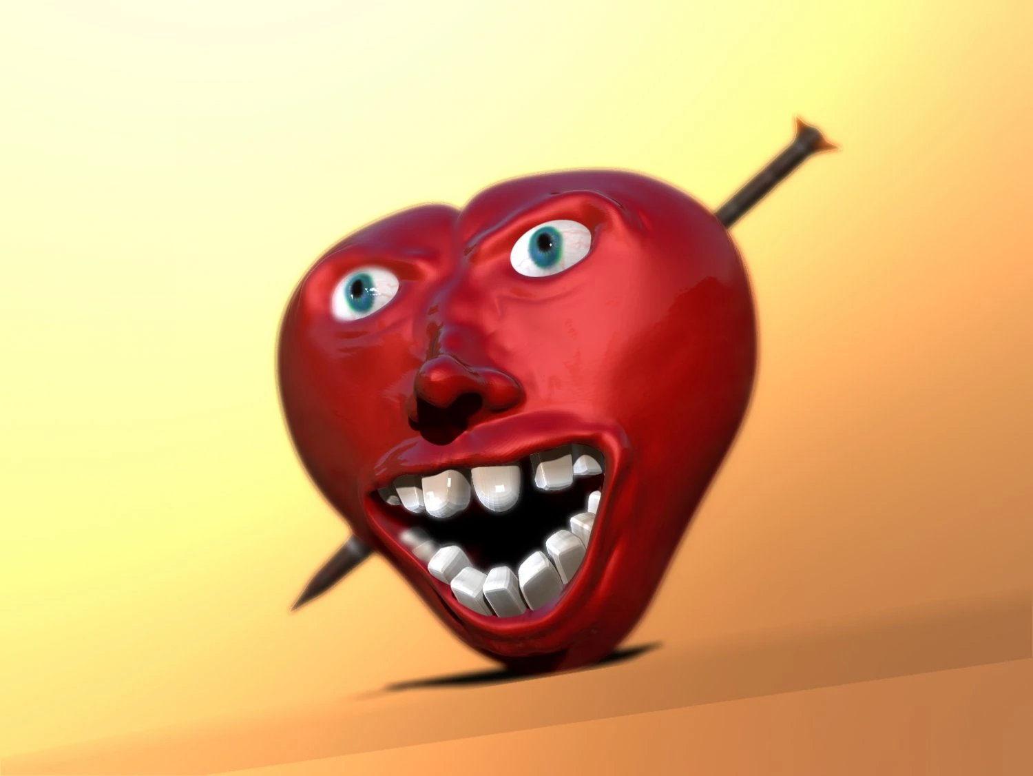 arrow to the heart 3D Model .c4d .max .obj .3ds .fbx .stl .blend 