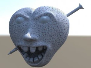 arrow to the heart 3D Model