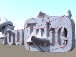 social media winter logos 3D 模型