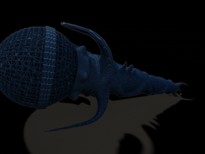 heavy metal microphone Model 3D